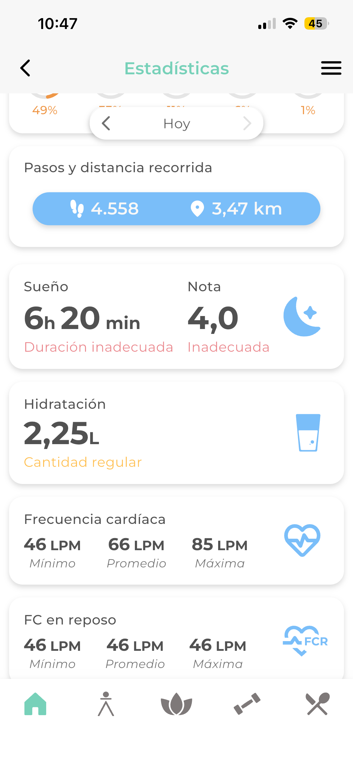 Daily lifetracking