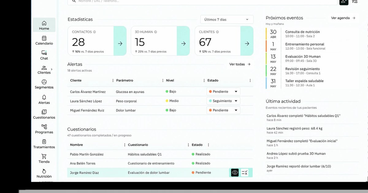 iNuba Clinic — Management software for clinics and health centres