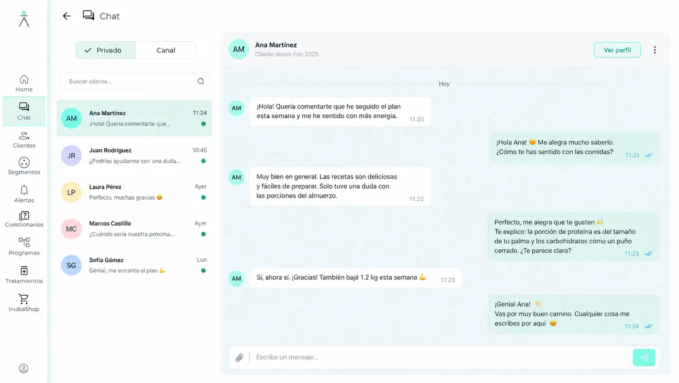 Comunicación y Chat