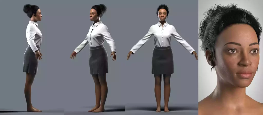 crear avatar 3D cuerpo entero
