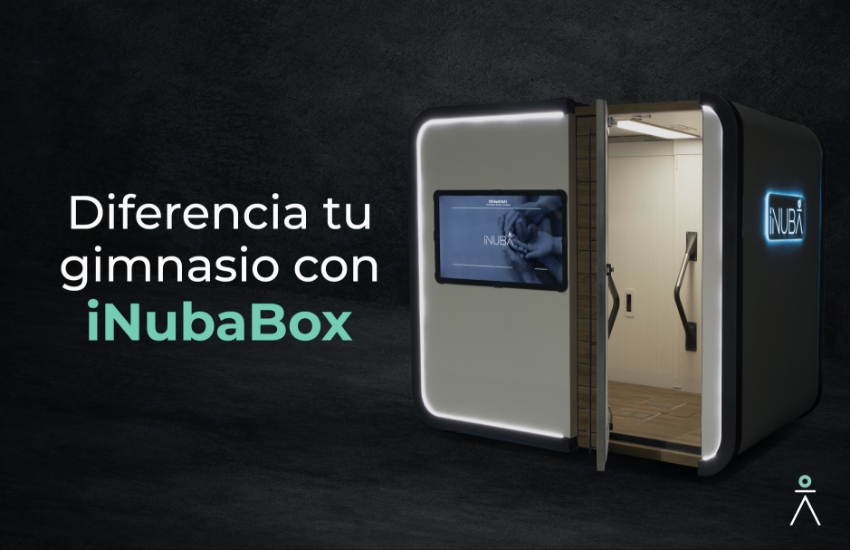 escáner corporal 3D iNubaBox cabina medición autónoma para gimnasios